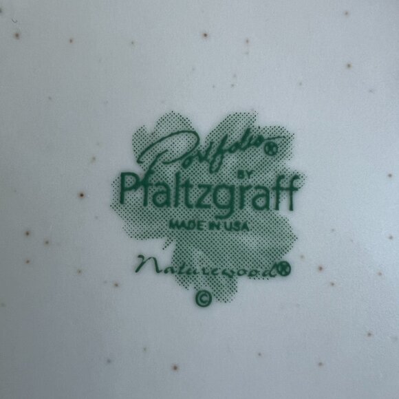 Portfolio by Pfaltzgraff Naturewood Design Set of 4 Stoneware Bowls Made in USA - Picture 4 of 7